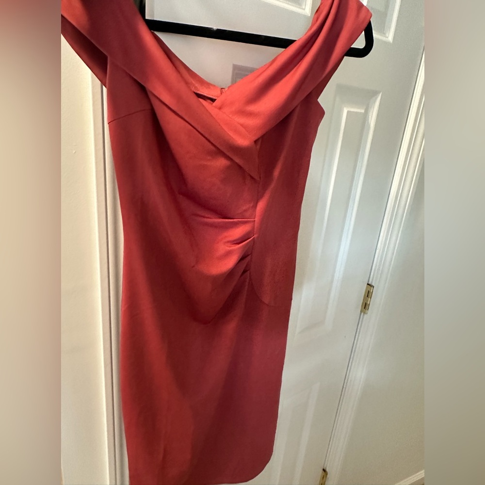 Women's Off Shoulder Ruched Bodycon Cocktail Party  Dress (Small)